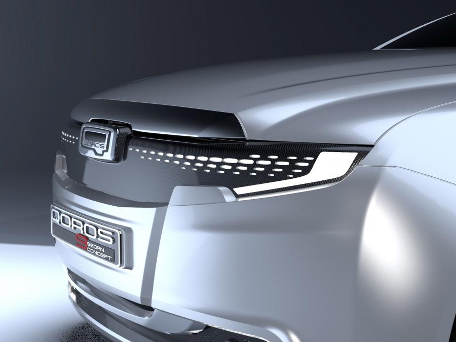 Детали экстерьера Qoros 9 Sedan Concept 2014 года  (фото 2 из 7)
